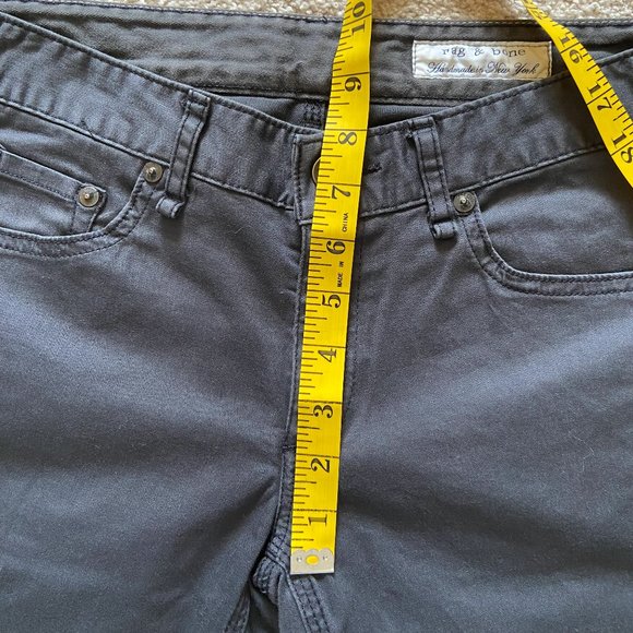 EUC Dark gray Rag and Bone straight leg size 26 - Picture 4 of 10